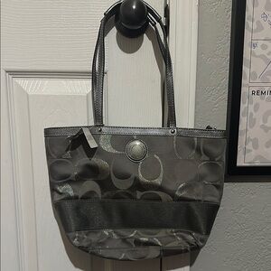 Coach Silver Bag